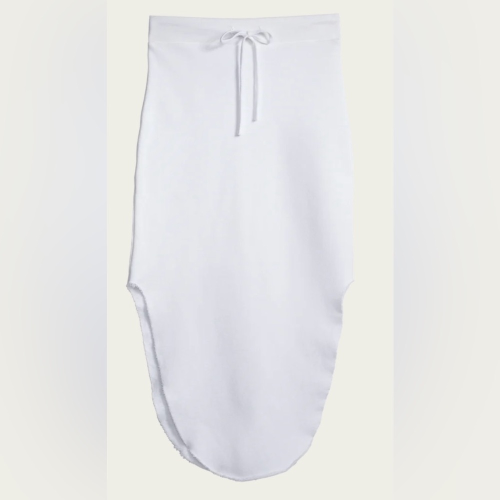 Frank & Eileen. White sweatshirt skirt. Medium. Never worn.